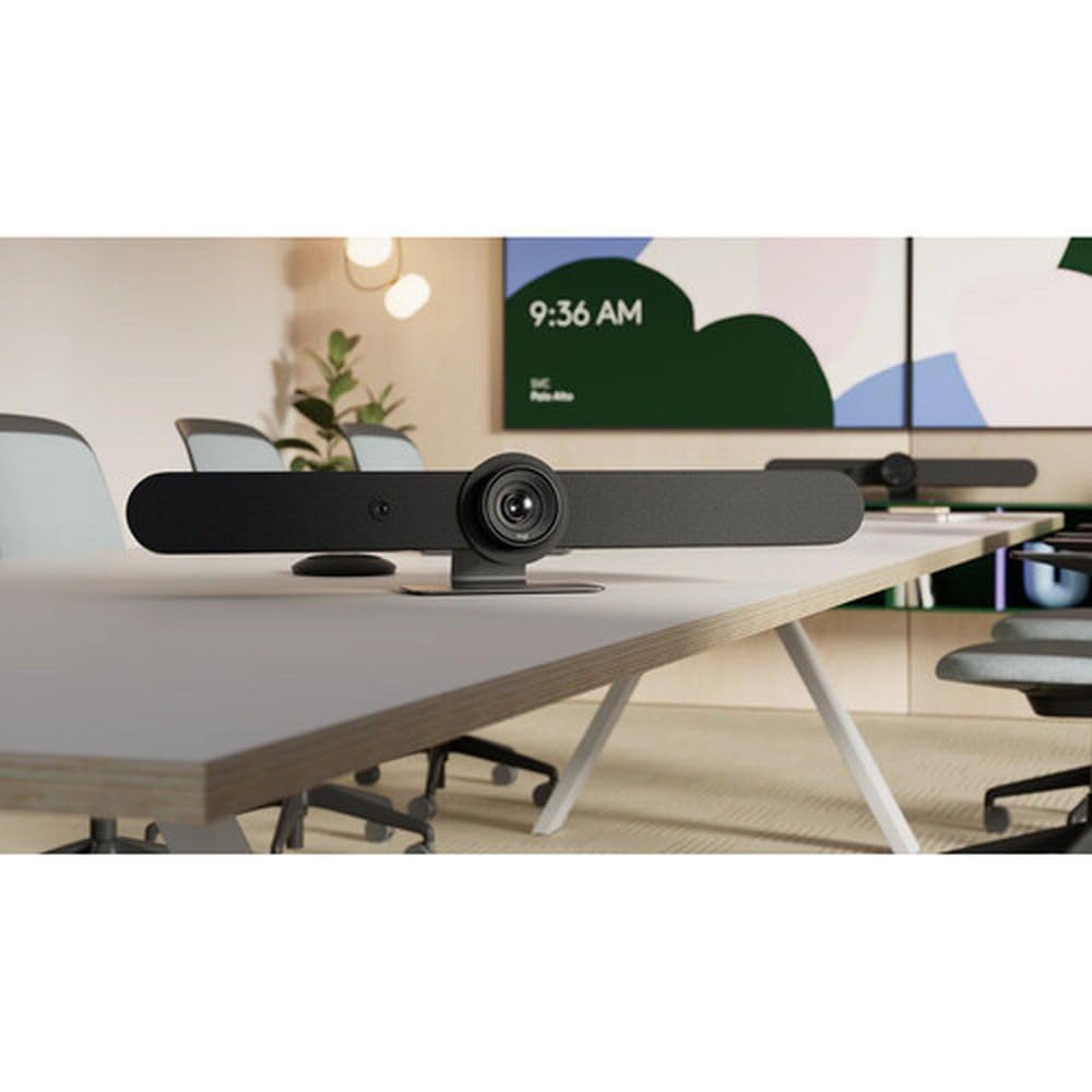 4K Rally Bar All-in-One Video Conferencing Bar (No Radio by Logitech – Graphite, Model 960-001669 - CR