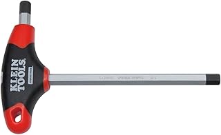 KLEIN TOOLS JTH6E08 1/8-Inch Hex Key with Journeyman T-Handle, 6-Inch