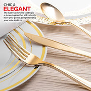 Stock Your Home 300 Count / Gold / Formal Spoons