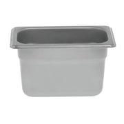 Allied Buying Corp CAST-1904 Steam Table Pan - 24 Gauge by HUBERT – 4.0 inches, Stainless Steel, Model 57183