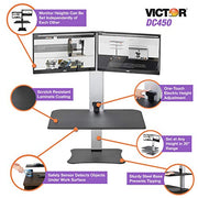 Victor Dual Monitor / Black / Modern Monitor Stands