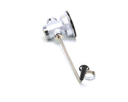 B-3952, 3-1/2" Waste Drain Valve with Twist Handle and 2" NPT Male x 1-1/2" NPT Female Outlet Connection, Stainless Steel by T&S Brass – 15.63"L x 5"W x 4.5"H, Metal, Model B3952