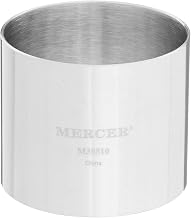 Mercer Culinary Steel Ring Mold Chef, 2 Inch x 1.75 Inch, Stainless