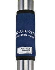 Insulated Barrel Grip for Absolute Zero Dry Ice Snow Maker by Polar Tech – 9.25" x 2" x 6", CLOTH, BLUE, Model AZ 17