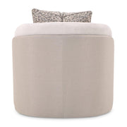 Mod Dream Beige Accent Chair with Elegant Design by Michael Amini – Solid; Manufactured Wood, Rich Champagne, Model LFR-MDRM835-DVE-142