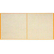Machinery Wire Fence Partition Panel by Global Industrial – 10 Gauge Woven Wire, Yellow, Model G1005