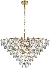 Elegant Lighting Adaline 32" Chandelier in Satin Gold