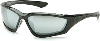 Pyramex SB8770DP ACCURIST Safety Glasses, Mirror Lens w/Padded Blk Frame (12pk)