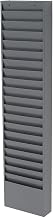 Global Industrial Steel Medical Chart Hanging Wall File Holder, 20 Pockets