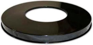 Witt Industries M3601-FTL-BK Steel Open Flat Lid, Black