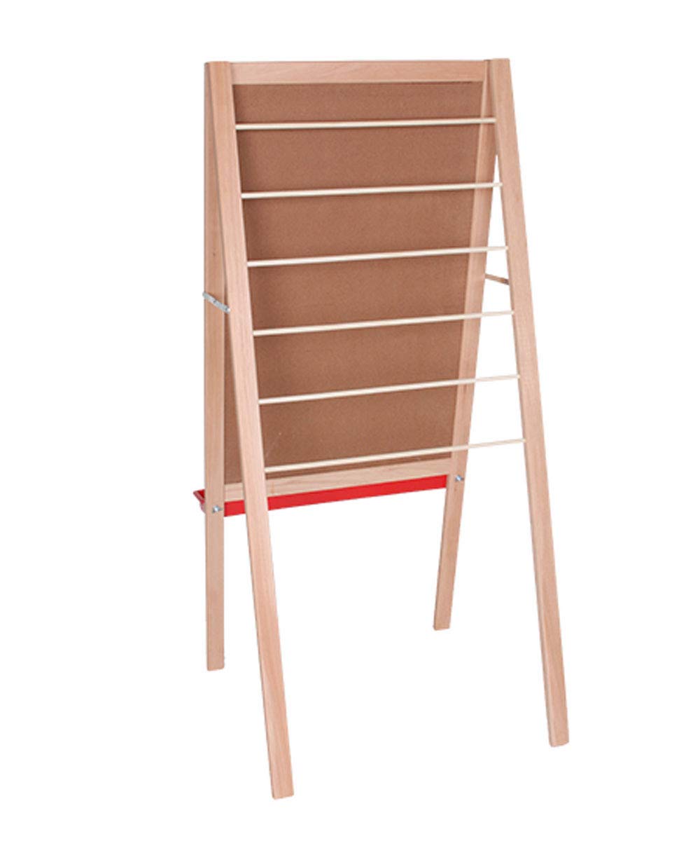 Classroom Painting Easel by Flipside Products – 54 x 24, Wood/Melamine, Assorted, Model 17387