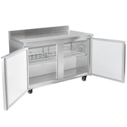 47 1/4" Worktop Refrigerator by MOTAK – 50.39x32.68x42.52, In Description, Check Images, Model MWR-48-X