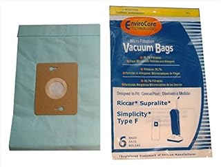 Riccar VFBU52242609 Type F Vacuum Bags