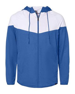 Mens Spirit Outer-Core Jacket by Badger – XX-Large, Royal-white, Pack of 2
