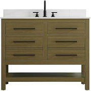 Karson Bathroom Vanity Chestnut Brown
