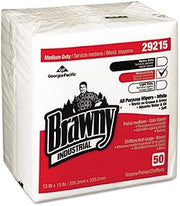 Georgia Pacific 29215 Medium Duty Airlaid .25-Fold Wipers44;13 x 1344; 50-Pack44; 16-Carton