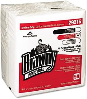 Georgia Pacific 29215 Medium Duty Airlaid .25-Fold Wipers44;13 x 1344; 50-Pack44; 16-Carton