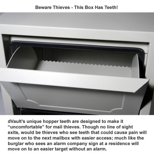 dVault Sand / 14"L x 14"W x 20"H / Industrial Wall-Mount Mailboxes