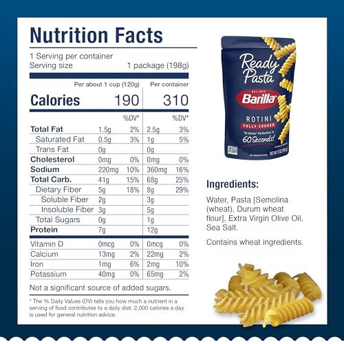 Barilla Rotini / 7 Ounce (Pack of 7) / 1 Rotini