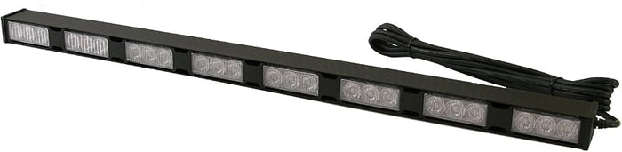 Buyers Products 8894037 LED 36.5 Inch Light Bar, Adjustable Mounts for ATV, Utility Trucks, Work Truck, 22 Flash Patterns, Off Road, 24 LED, Amber