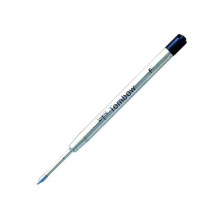 Oil Based Ballpoint Pen Refill Zoom EF 0.7 Black by Tombow – Stainless Steel, Black, Model BR-EF33