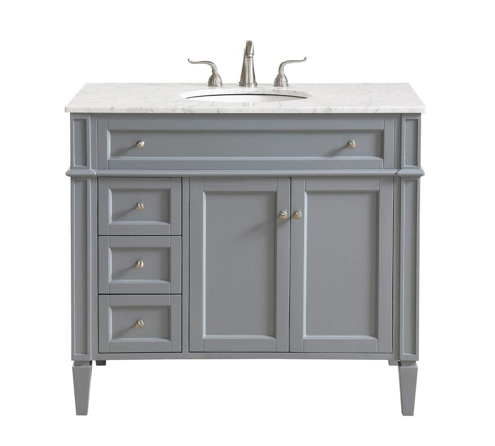 Elegant Decor 18" - Single / Blue / Contemporary Bathroom Vanities