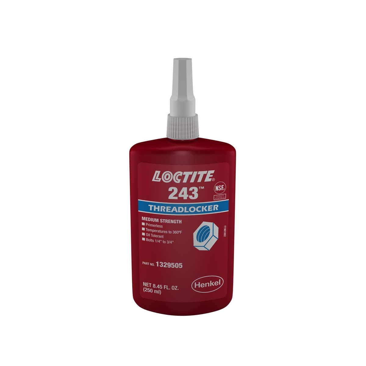 442-1329505 Thread lockers by Loctite – Anaerobic Adhesive, Blue, Model FBA_LOC1329505