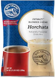 BT VIVAZ HORCHATA, CS 5/3.5#, 01-0165 BIG TRAIN SMOOTHIE POWDER