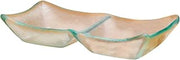 G.E.T. Enterprises GL-02 2-Compartment Jade Glass Bowl, 3 oz