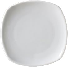 AV-20 Ventana Coupe Square Plate, 11", Porcelain White (Pack of 12)