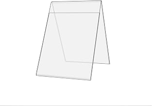 Marketing Holders Double-Sided Frame Counter Table Top Sign Holder 4"w x 6"h Advertisements Menu's Photo's Clear Acrylic