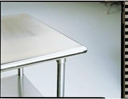14 Gauge Advance Tabco VLG-306 30" x 72" Stainless Steel Work Table with Galvanized Undershelf
