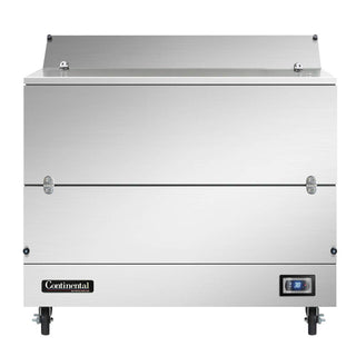 MC4-SS-S Single Access Milk Cooler 49" W by Continental Refrigerator – Commercial Grade