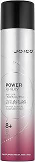 Joico Power Spray Fast-Dry Finishing Spray | For Most Hair Types | Protect Against Heat & Humidity | Protect Against Pollution & Harmful UV | Paraben & Sulfate Free | 72 Hour Hold