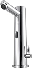 Global Industrial Deck Mounted Sensor Faucet With Mixing Valve, 2.2 GPM, Chrome