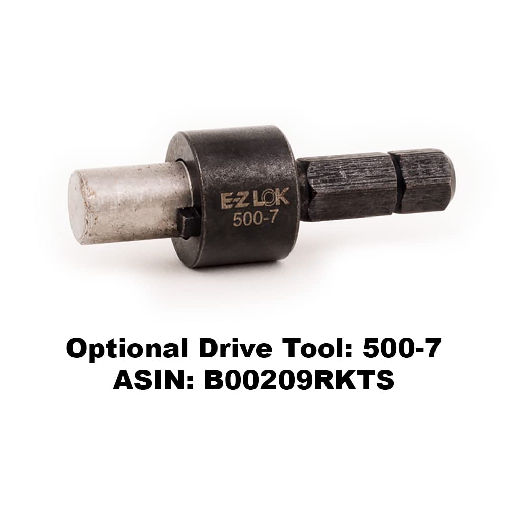 E-Z LOK 1/2"-20 IT, 3/4"-10 ET, 0.656" L / Pack of 5 / Red Thread Locking Inserts
