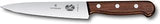 Victorinox Wood 6" Chef Knife Straight Edge and Modified Maple Handle | High-carbon stainless steel blade for effortless carving and dicing. Ergonomic wooden handle for balance and comfort
