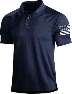 Breeze Mens Polo Short Sleeve Casual Summer Button Down Golf Performance Plus Size Formal Shirts