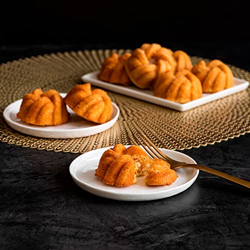 Nordic Ware 3.5 Cup (Pack of 3) / Dorado / 3.5 cups Bundt Pans