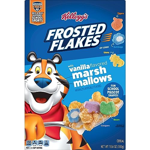 Kellogg's Frosted Flakes vanilla original / 10.6 Ounce (Pack of 1) / 1 Cold Cereal