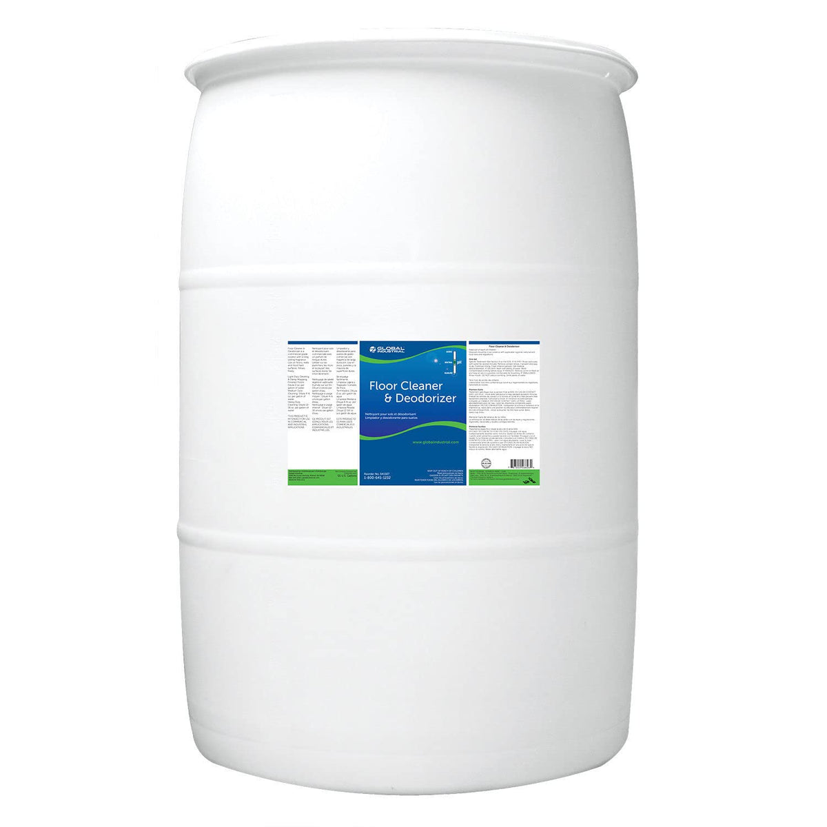 55 Gallon Floor Cleaner & Deodorizer Drum by Global Industrial – Purple, Model N269-D55