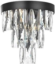 Elegant Lighting Josephine 10" Wall Sconce in Black
