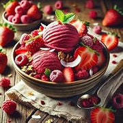 Acai Roots Premium Strawberry Sorbet, 3 Gallon