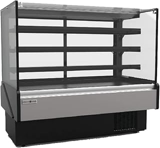 Hydra-Kool KBD-FG-40-S 40-3/8' Flat Glass Service Refrigerated Bakery Display Case, Multiplexible