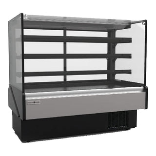 77-1/2' Flat Glass Service Refrigerated Bakery Display Case by Hydra-Kool – Glass, Model KBD-FG-80-S