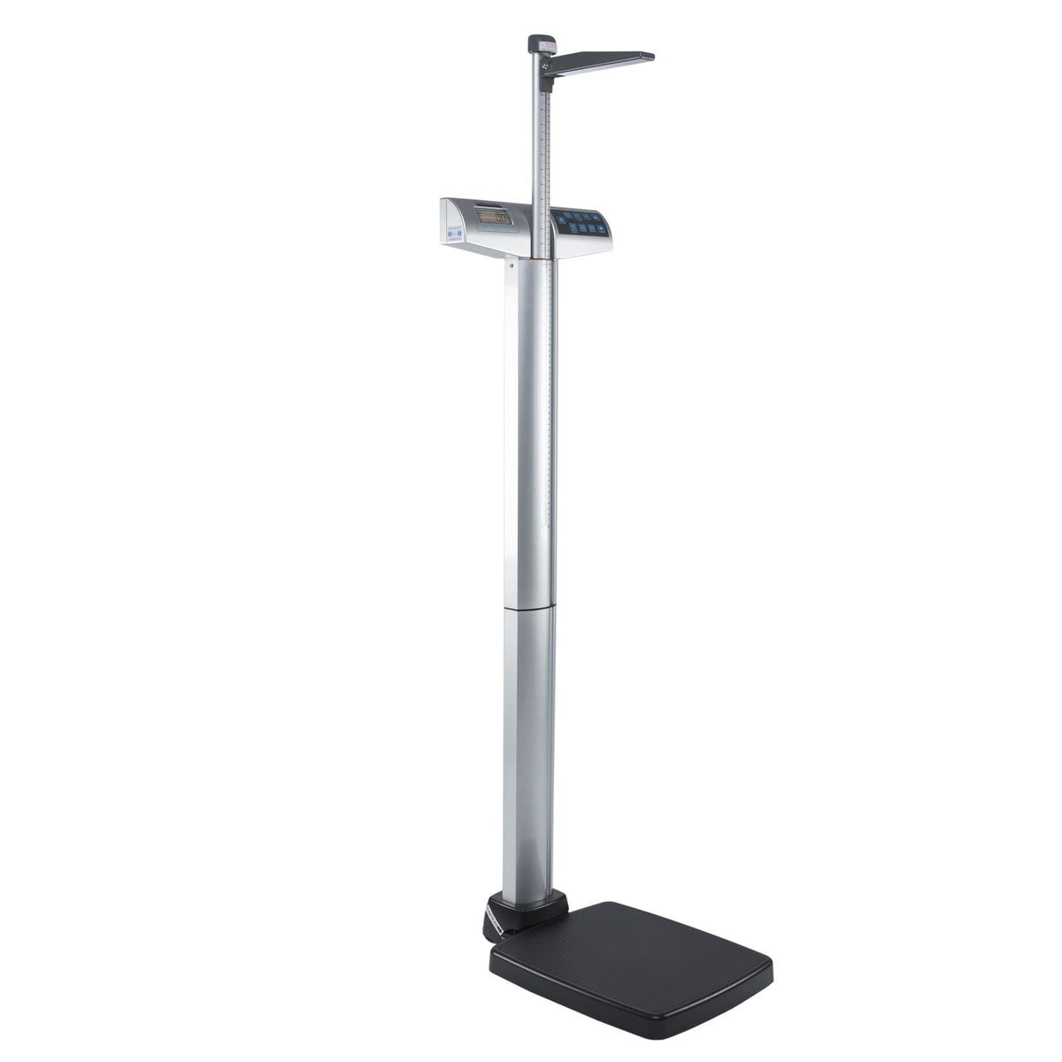 Eye-Level EMR Digital Scale - 500 lb - Silver by Health o meter – 17"L x 14.75"W x 53.63"H, Polycarbonate, Gray, Model 500KL