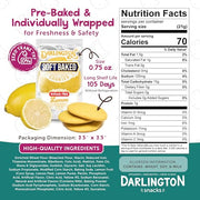 Darlington Snacks Lemon (Sugar-Free) / 0.75 Ounce (Pack of 106) / yellow Fruit