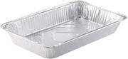 PACTIV Aluminum Full Size Deep Medium Disposable Steam Table Pan Silver, 228 oz. | 40/Case