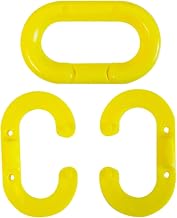 Mr. Chain Plastic Master Link, 2" Heavy Duty Link, Yellow, 10/Pack