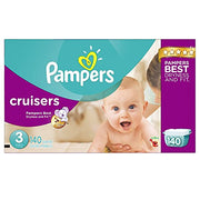 Pampers Size 3 / 140.0 / White Disposable Diapers